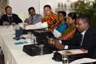 Les participants, dont des membres de la Commission, ont assisté à la 21ème session sud-asiatique de formation au DIH qui s’est tenue récemment à Sri Lanka.