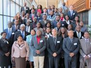 Pretoria, South Africa. Participants at the Africa regional seminar on implementing IHL pose for a group photo.