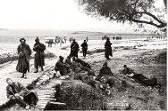 Balkan war, 1912: cholera strikes the Turkish army. 