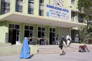 Kandahar, Mirwais regional hospital. 
