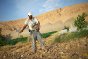Abedelhadim Abedelnazik Masaeid (39), a Palestinian farmer works on his tiny piece of land in Al-Jiftlik, Jordan Valley, where he grows onions. Palestinians here suffer from lack of access to water due to restrictions and inequitable use of the commodity by Israeli agricultural settlements. 
