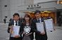 High Court, Hong Kong. The winners of the 10th Red Cross IHL moot court competition: the University of Hong Kong.