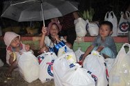 En Cagayan de Oro, la tormenta sorprendió a la población mientras dormía y mucha gente quedó únicamente con la ropa que llevaba puesta.