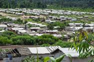 Campamento de refugiados de PTP, condado de Grand Gedeh, Liberia.
