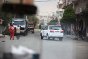 Siria. 15 de febrero. El convoy de la MLRAS y el CICR se dirige a la ciudad de Homs. Los camiones transportaban 2.000 paquetes alimentarios (con alimentos suficientes para 12.000 personas) y mantas.