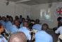 Taller de intercambio y de sensibilización con los guardias de la cárcel civil de Puerto Príncipe para aumentar la comprensión del trabajo del CICR buscando la mejora de las condiciones de detención.
