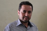 Misrata, Libye. Adem Salem Shnaisheh, responsable des interventions d’urgence du Croissant Rouge libyen à Misrata.
