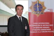 Sylvain Gainon, délégué du CICR auprès des forces de police et de sécurité en Amérique latine et dans les Caraïbes.