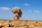 Syrte, Libye. Destruction contrôlée de 615 engins non explosés et de 2000 pièces de munitions pour armes légères.