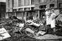 Seconde Guerre mondiale, Royaume-Uni. Une clinique pédiatrique après un raid aérien. 