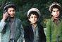 Vallée d'Andarab, en Afghanistan, 1990. De jeunes enfants soldats. 
