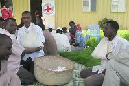 Abyei. Treinamento em primeiros socorros para voluntários do Crescente Vermelho do Sudão com o apoio do CICV.