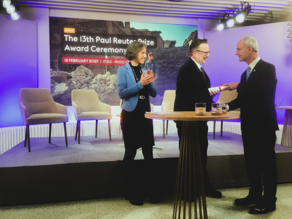 The 2025 Paul Reuter Award