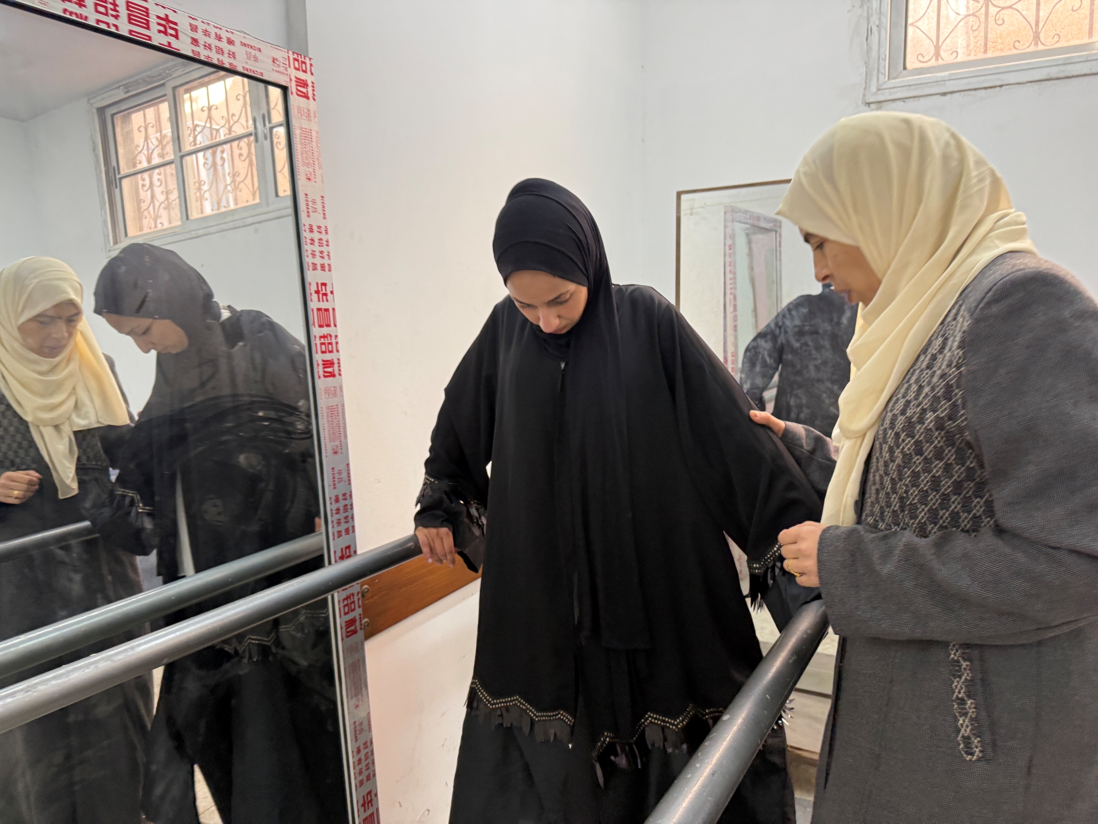 Aseel learning to walk again