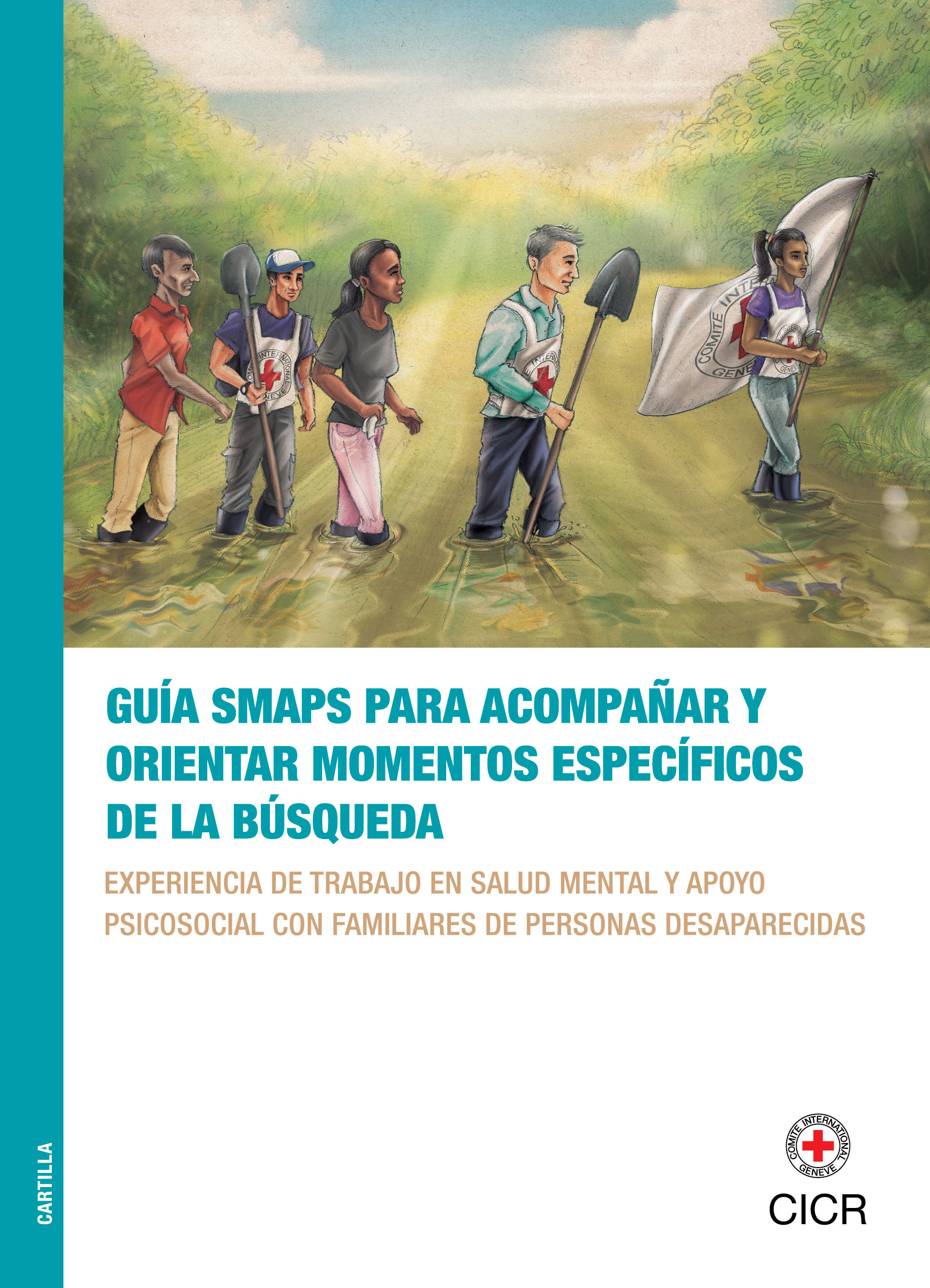 Portada de la Guía SMAPS para acompañar y orientar momentos específicos de la búsqueda.