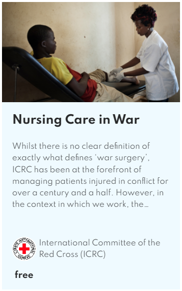 Nursing Care in War