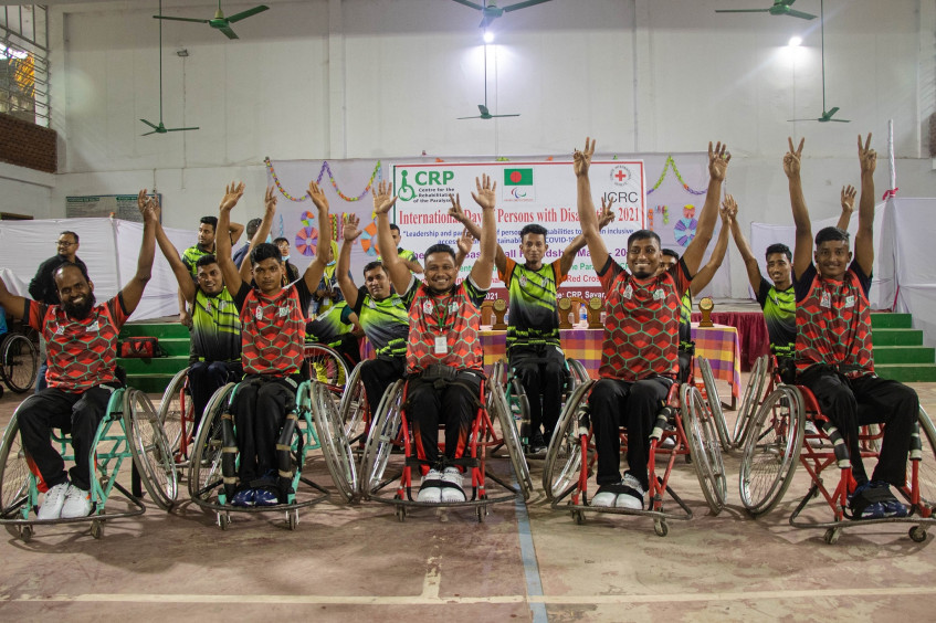 Bangladesh: Wheelchair basketball helps rebuild confidence