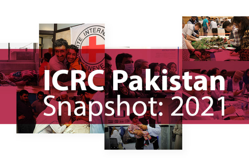 ICRC Pakistan: Snapshot 2021