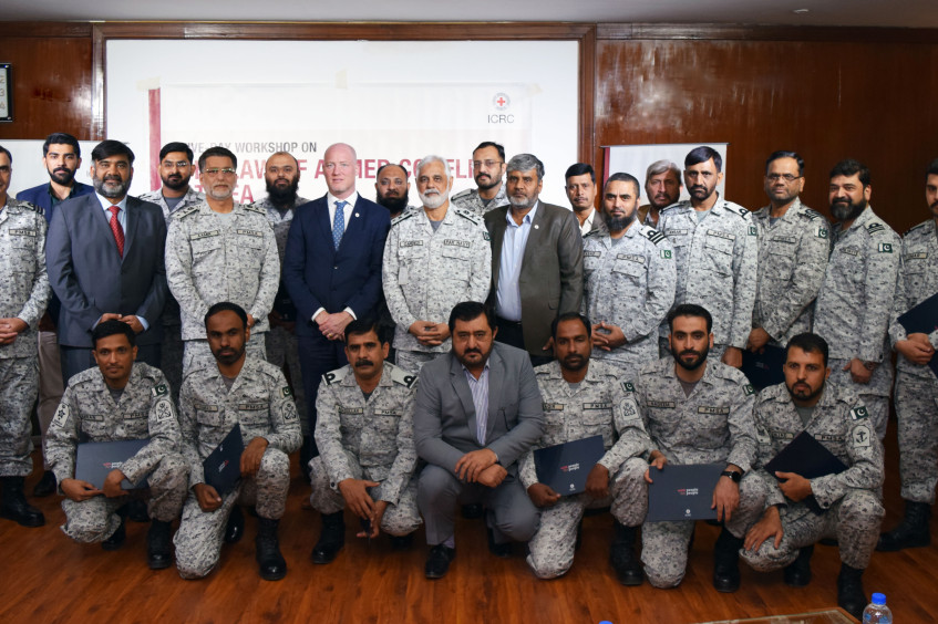 Pakistan: ICRC conducts first-ever training for Pakistan Maritime Security Agency