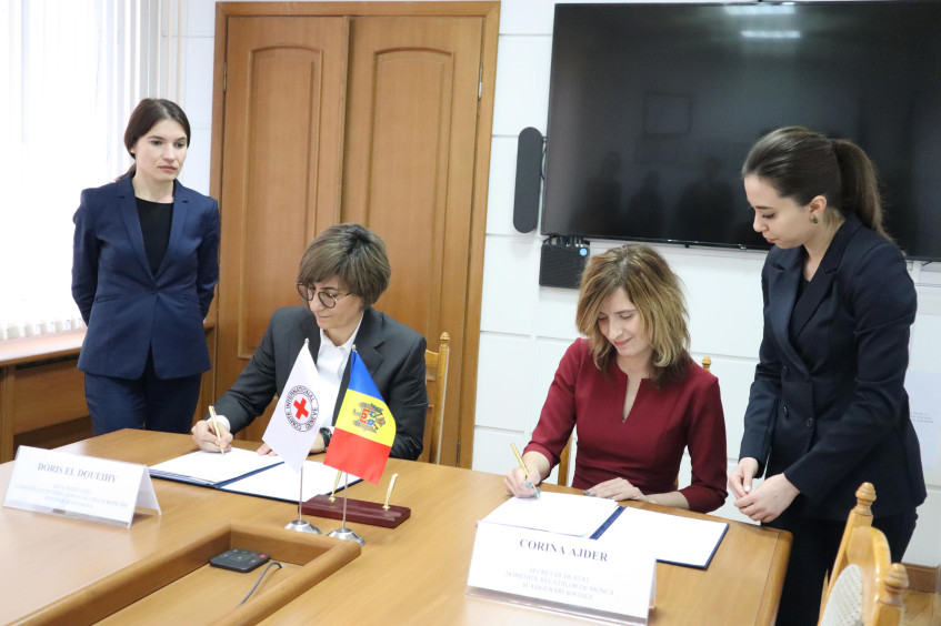The Republic of Moldova and the ICRC sign Headquarters Agreement
