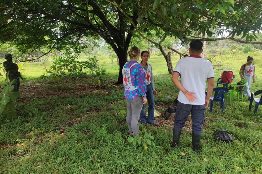Colombia: entrega de una persona en Putumayo