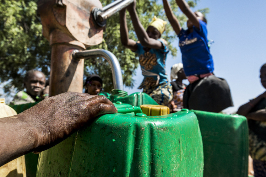 Having access to water is increasingly a matter of survival in conflict zones