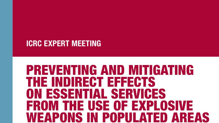Expert meeting report and ICRC recommendations