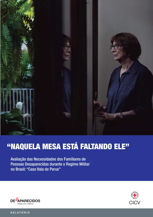 Capa da publicação "Naquela mesa está faltando ele"
