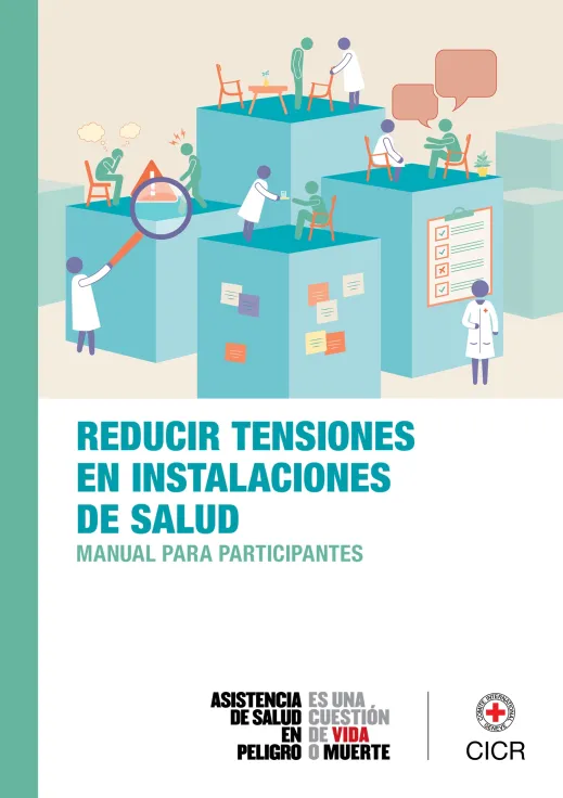 Portada de la publicación: Reducir tensiones en instalaciones de salud