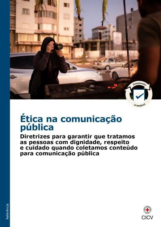 Capa da publicação "Ética na comunicação pública"