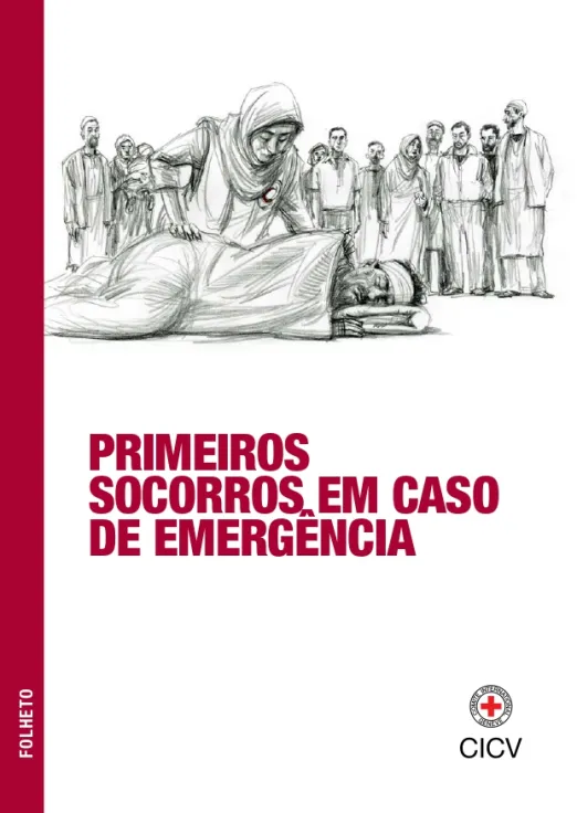 Capa da publicação Primeiros socorros em caso de emergência 