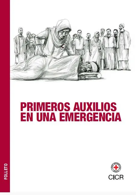 Portada de la publicación "primeros auxilios en una emergencia"