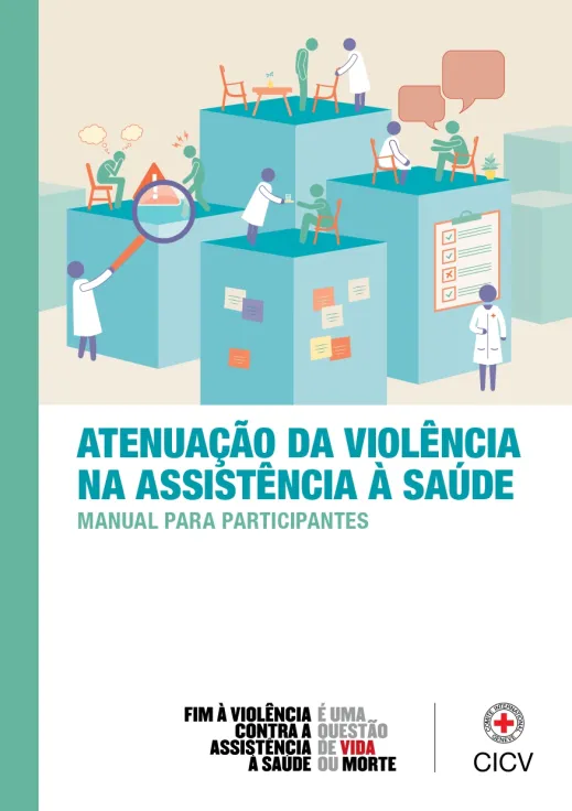 Capa da publicação "Atenuação da violência na assistência à saúde"