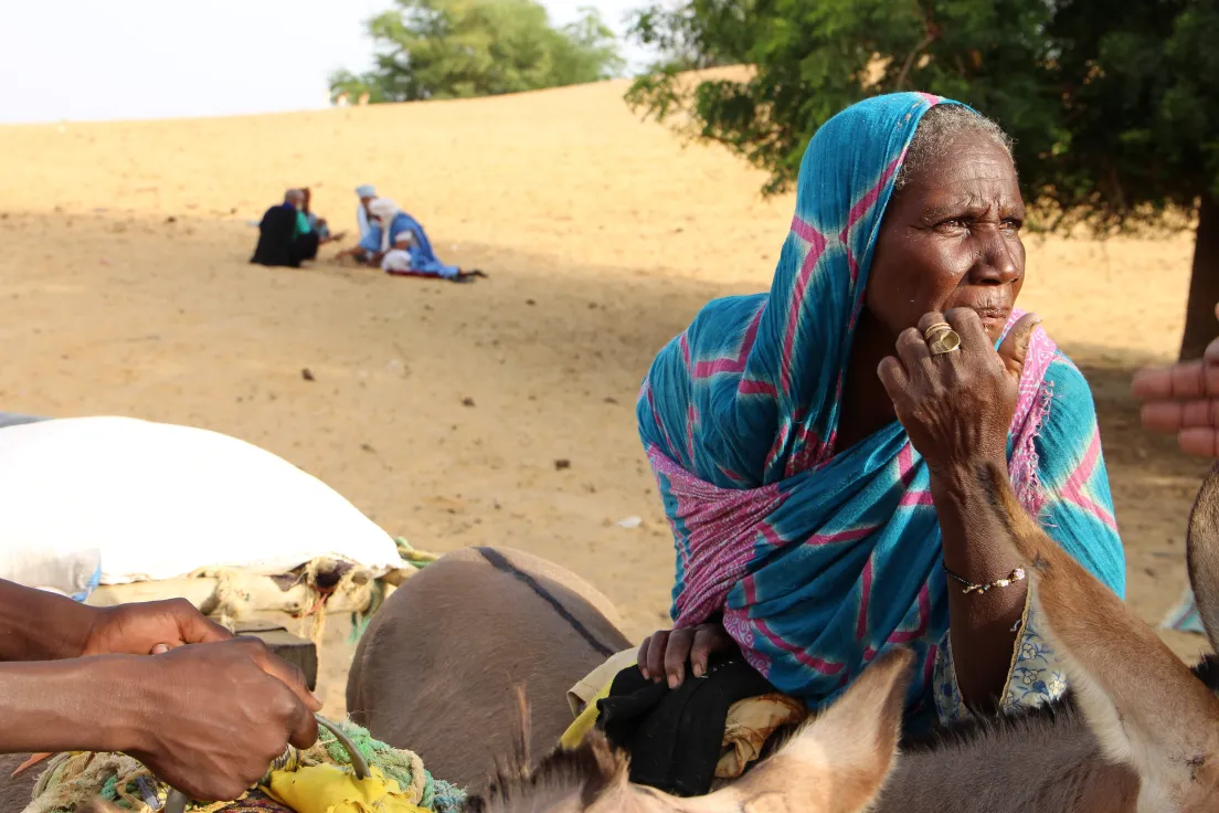Assistance humanitaire à Teherdjé (Tombouctou)