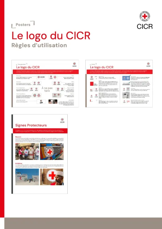 Le logo du CICR : règles d’utilisation (affiches)