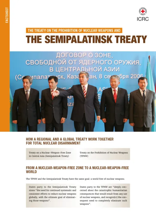 The Semipalatinsk Treaty and the TPNW