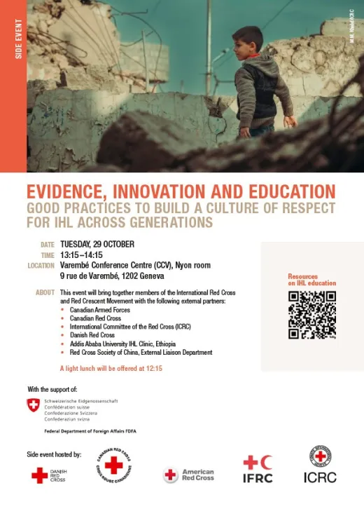 Evidence Innovation Education Flyer