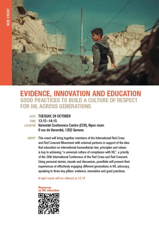 Evidence Innovation Education Leaflet