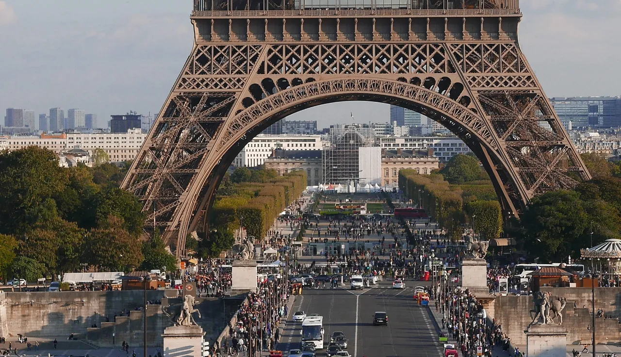 View of Paris. 