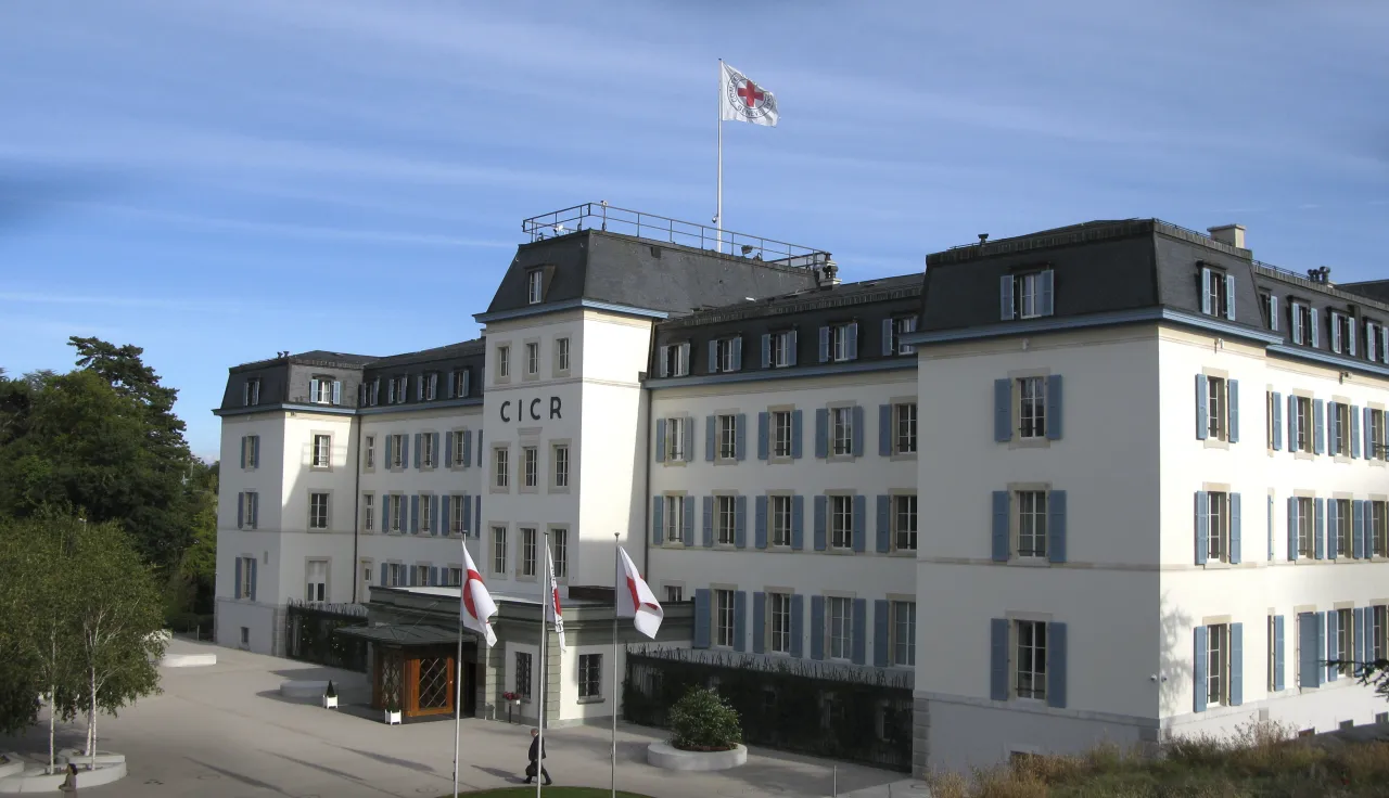 ICRC Geneva headquarters. Fania Khan MOHAMMAD/ICRC ICRC Geneva headquarters