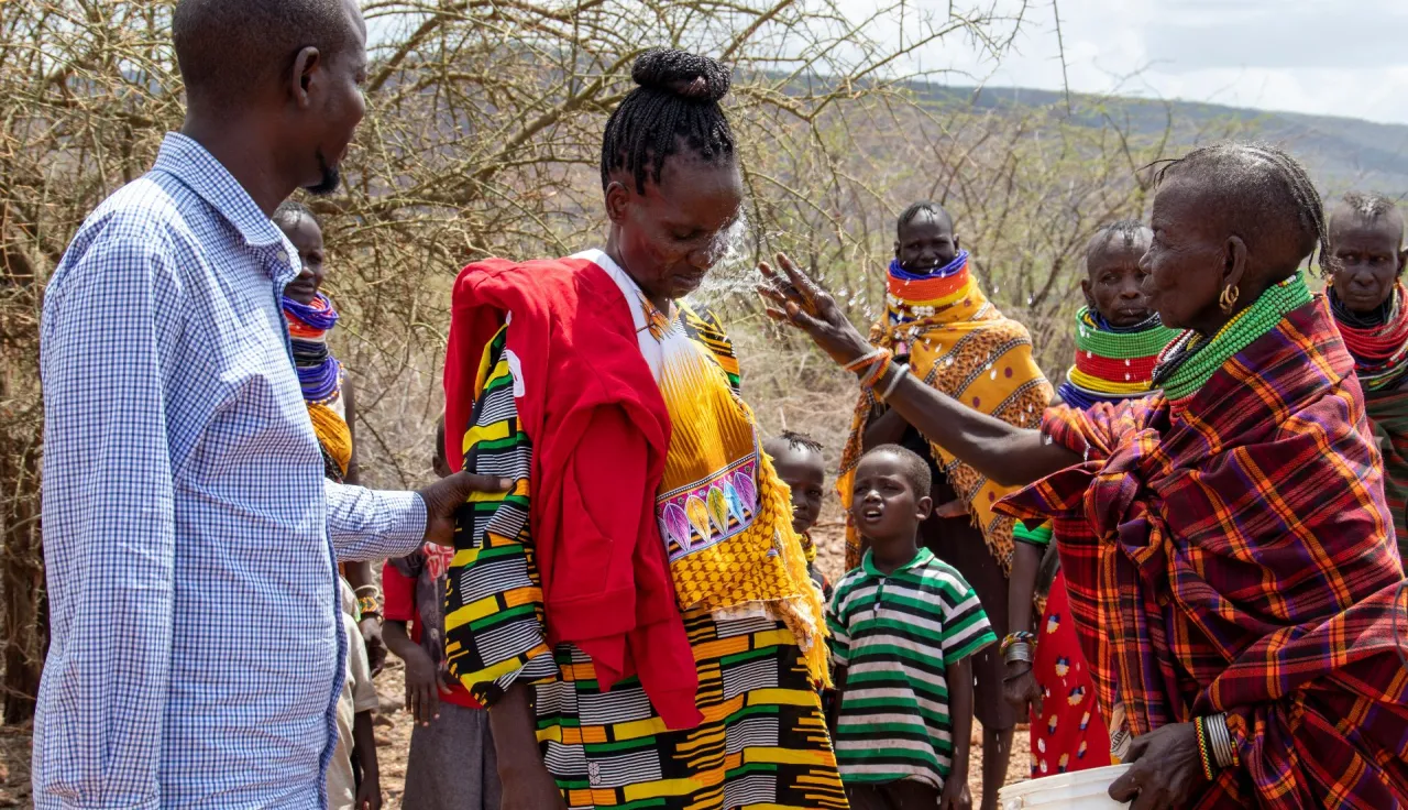After 25 years of separation, Natabo has been reunited with her family in Lokichogio.