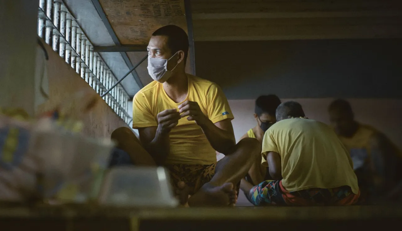 Manila City Jail. Overcrowded cells are favorable to the spread of diseases such as tuberculosis and COVID-19.