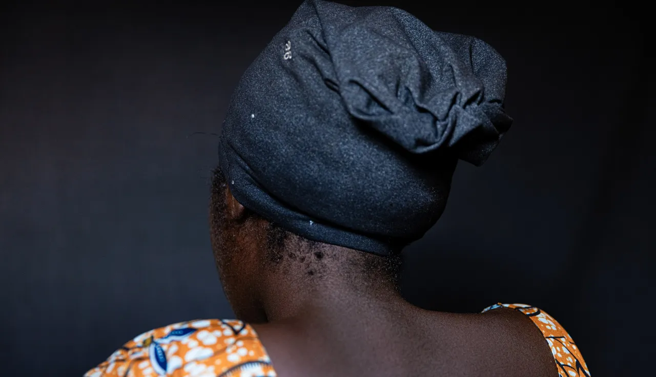 Henriette, survivor of sexual violence in the DRC. Henriette, survivor of sexual violence in the DRC.