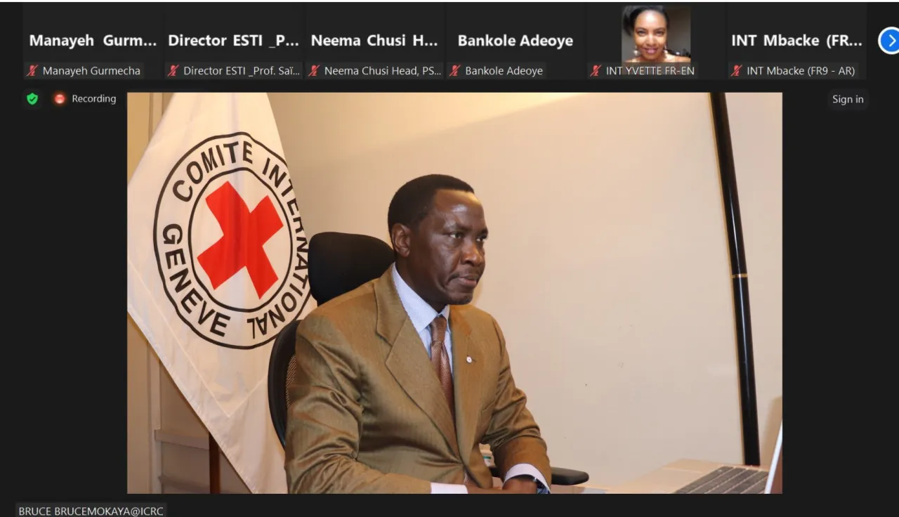 ICRC Delegation to African Union Head of Delegation attending the PSC briefing