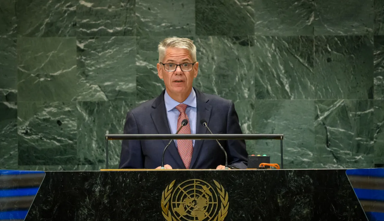 Christopher Harland, Deputy Permanent Observer, ICRC Delegation to the United Nations in New York