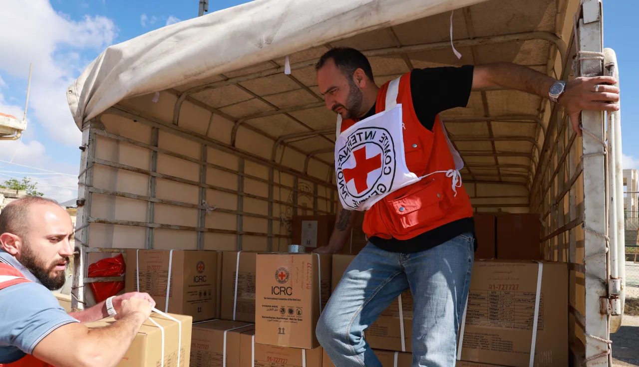 ICRC Lebanon ICRC Lebanon distribution