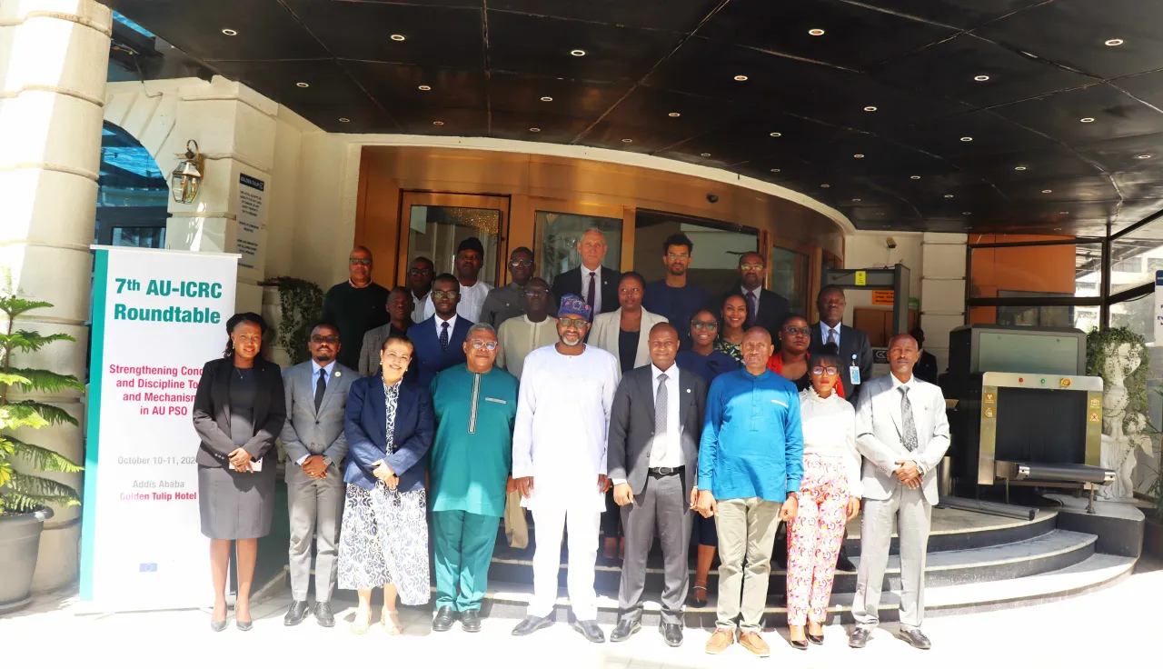 Group photo ICRC - AU joint event  