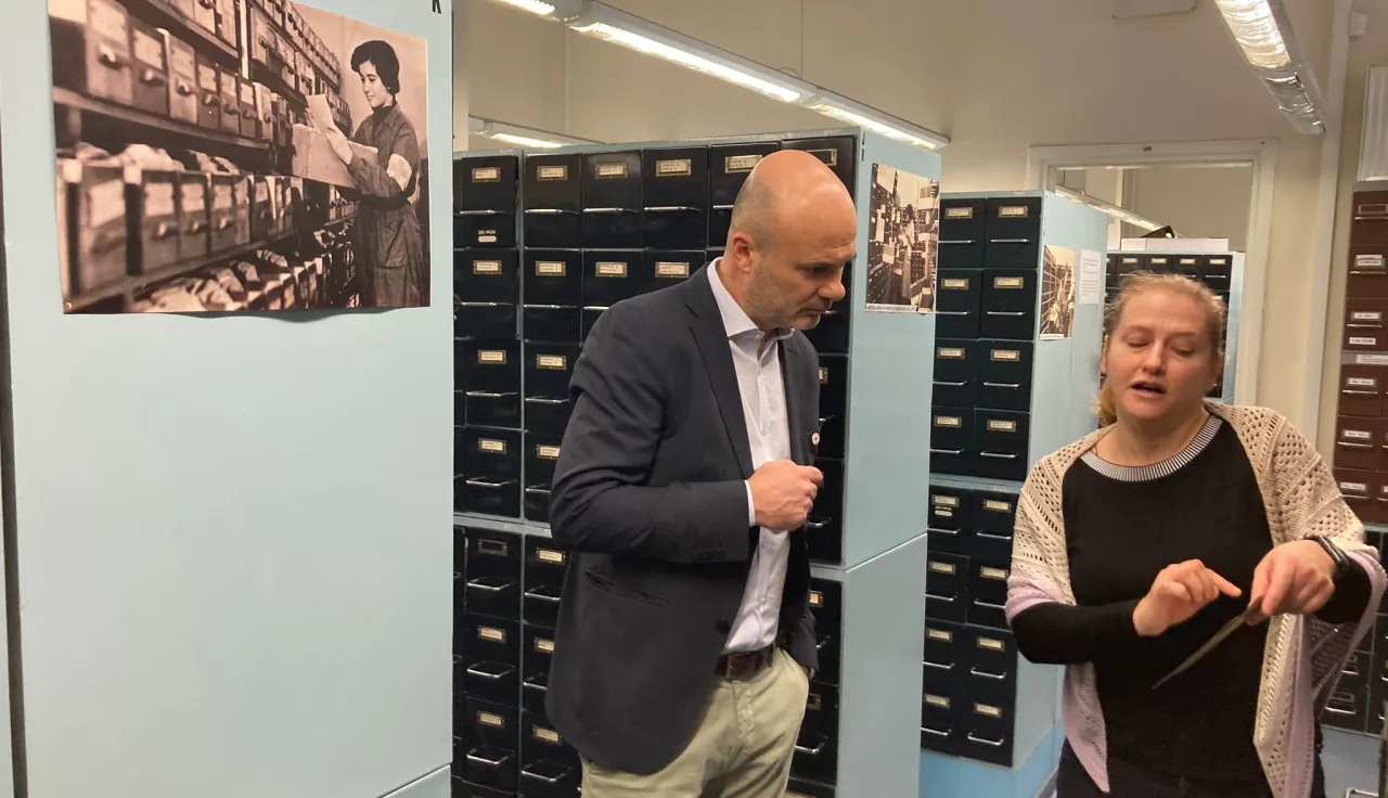 Head of ICRC Central Tracing Agency Bureau visits Warsaw. ICRC