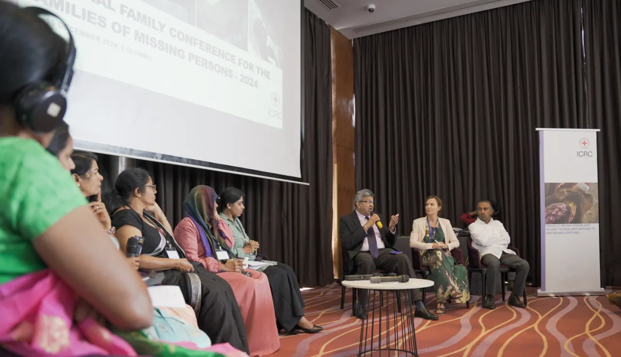 First National Conference for the Families of Missing Persons in Sri Lanka. ICRC