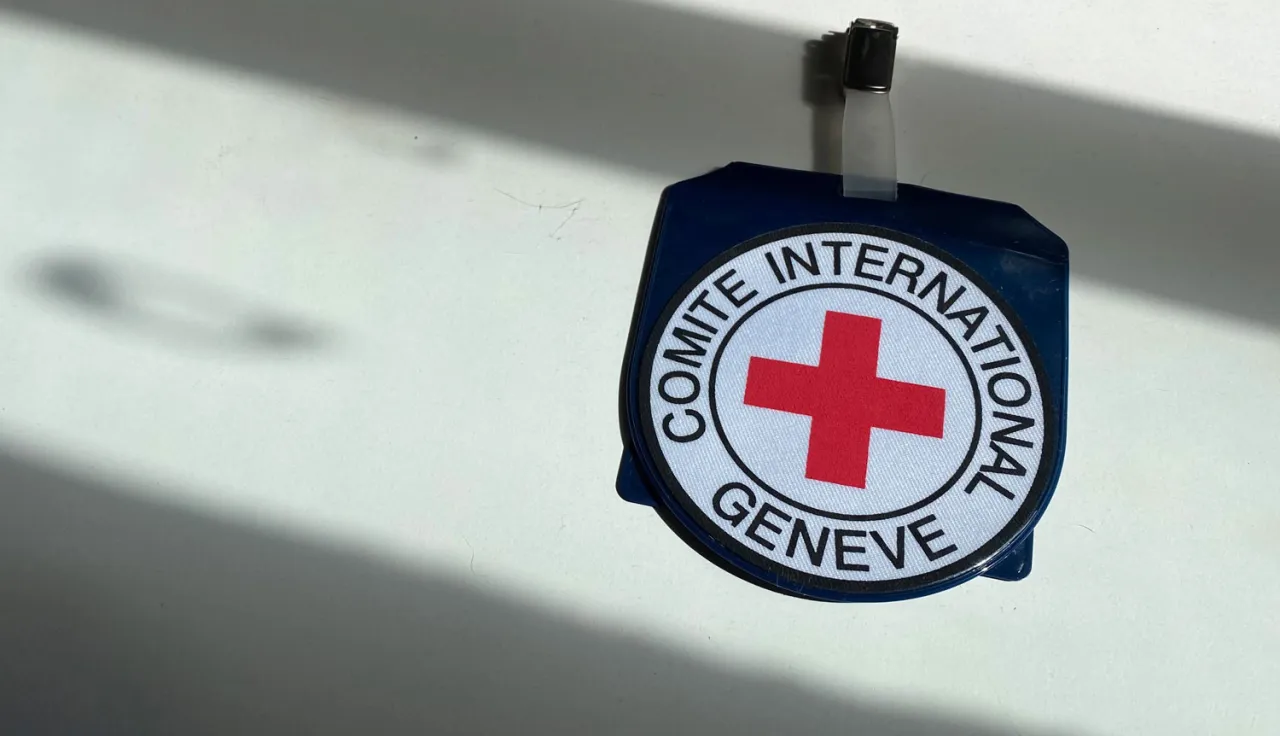 ICRC Emblem badge simple